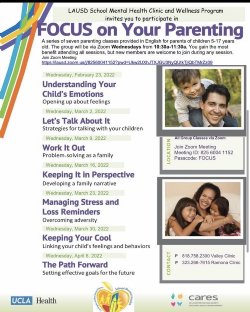 Focus on Your Parenting Classes